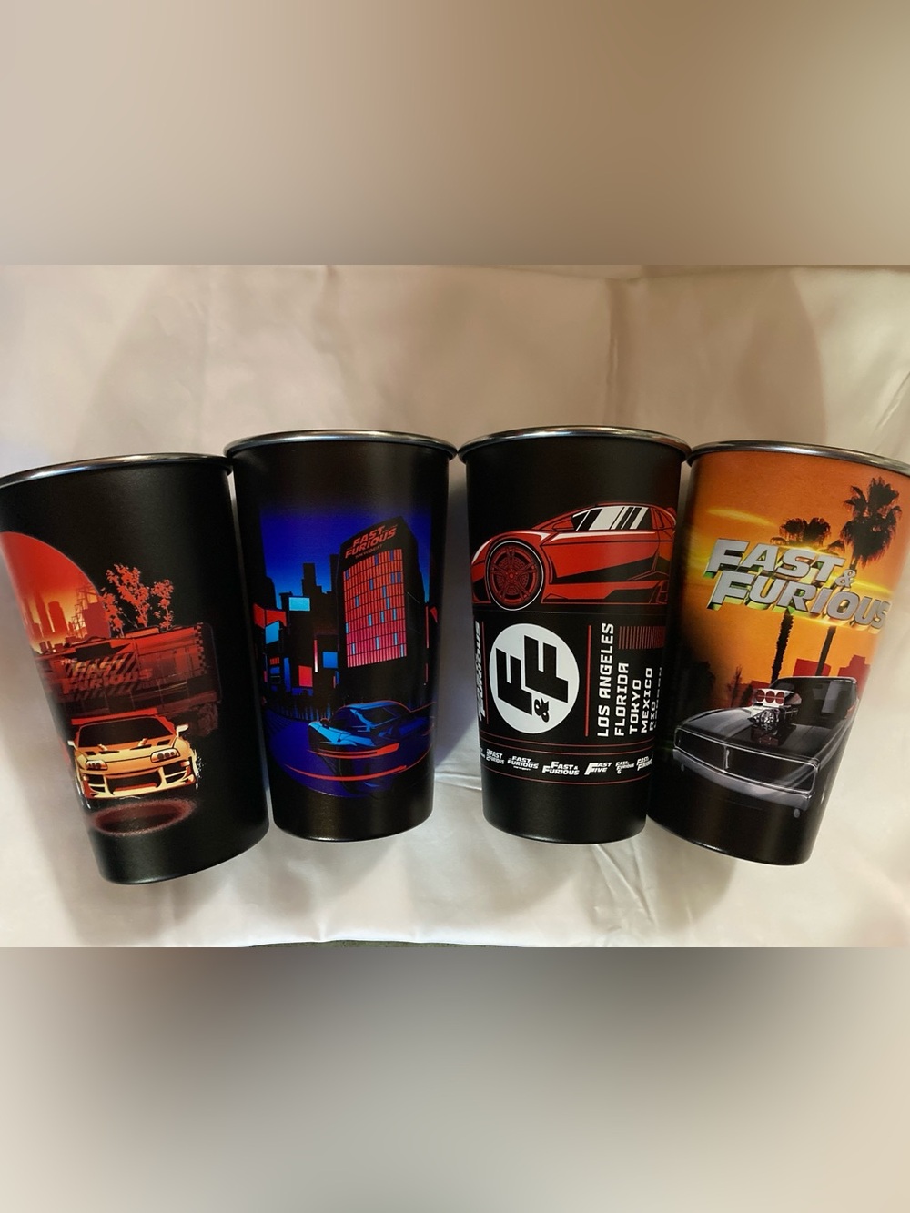 Fast & Furious Mobil 1 Collectible Cups